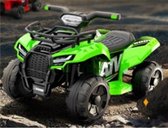 Quad 6V - Groen - Multimedia -Softstart | Elektrische Kinderquad