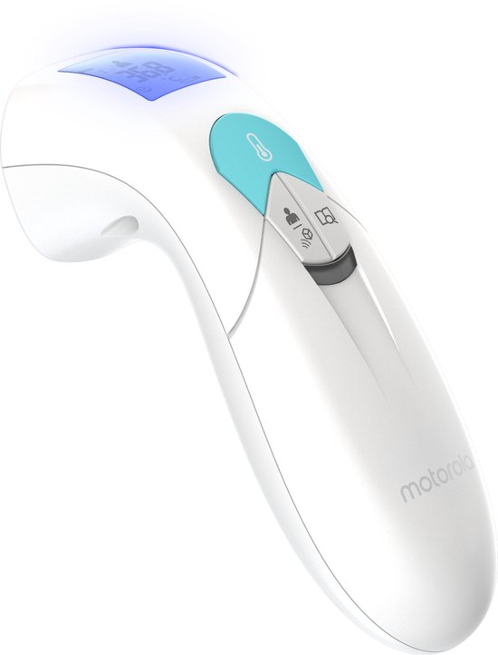 Motorola Thermometer MBP66NT - Contactloos - Hygiënisch - Ongestoord - ook voor Vloeistof en Voedsel