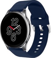 iMoshion Siliconen Smartwatch Bandje voor de OnePlus Watch - Donkerblauw