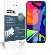 dipos I 2x Pantserfolie helder compatibel met Samsung Galaxy F41 Beschermfolie 9H screen-protector (expres kleiner dan het glas omdat het gebogen is)