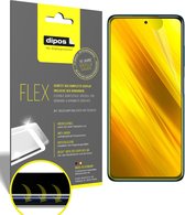 dipos I 3x Beschermfolie 100% geschikt voor Poco X3 NFC Folie I 3D Full Cover screen-protector