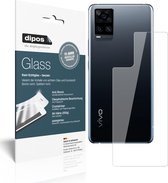dipos I 2x Pantserfolie helder compatibel met Vivo S7 5G Achterkant Beschermfolie 9H screen-protector (expres kleiner dan het glas omdat het gebogen is)
