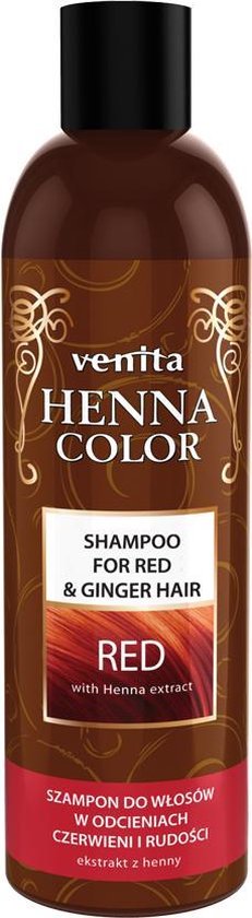 Bejaarden Ewell vlinder Venita HENNA Color Kleurbeschermende Natuurlijke Voedende Shampoo voor Red  / Rood Haar... | bol.com