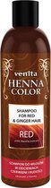 Venita HENNA Color Kleurbeschermende Natuurlijke Voedende Shampoo voor Red / Rood Haar 250ml
