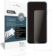 dipos I 2x Pantserfolie mat compatibel met Nokia X10 5G Beschermfolie 9H screen-protector (expres kleiner dan het glas omdat het gebogen is)