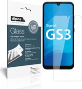 dipos I 2x Pantserfolie helder compatibel met Gigaset GS3 Beschermfolie 9H screen-protector (expres kleiner dan het glas omdat het gebogen is)