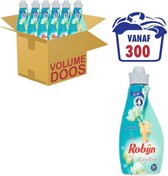 Bol.com Robijn Creations wasverzachter VOORDEELVERPAKKING 6X 125L. 300 Wasbeurten "Waterlelie & Lime" aanbieding