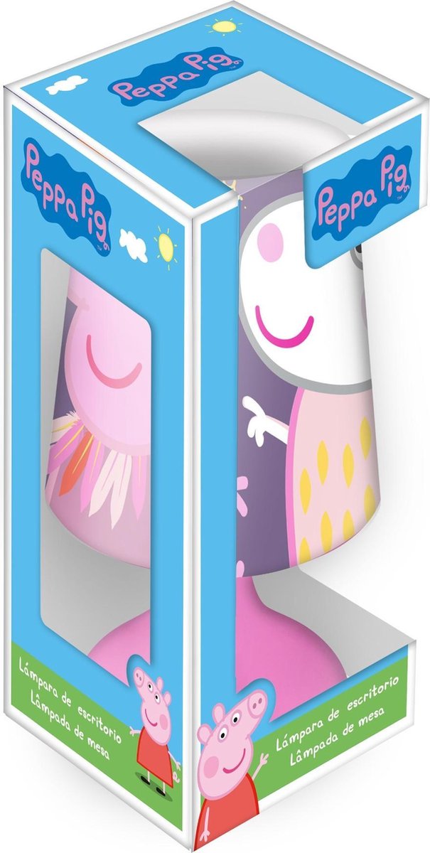 Peppa Pig Tafellamp - 18 cm - Roze van Peppa Pig — afbeelding 3