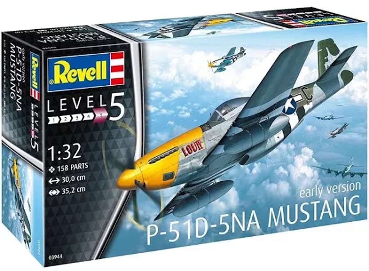 Revell Modelbouwpakket Vliegtuigen - 03944 P-51D Mustang Plastic - 1:32 - Modelbouw — afbeelding 11