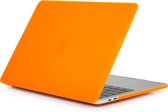 By Qubix MacBook Pro 15 Inch Touchbar (A1990) Case - Oranje MacBook case Laptop cover Macbook cover hoes hardcase