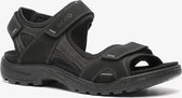 ECCO Onroad leren heren sandalen - Zwart - Maat 47 - Echt leer