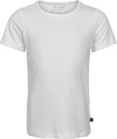 Minymo T-shirt Bamboo Meisjes Viscose Wit Maat 92