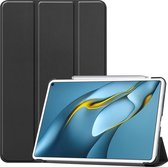 Huawei MatePad Pro 10.8 (2021) Hoes - Tri-Fold Book Case - Zwart