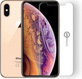 Screenprotector geschikt voor iPhone XS - Tempered Glass - Beschermglas - Glas - Transparant