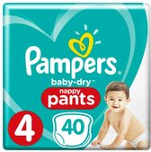 Pampers - Baby Dry Pants - Luiers Maat 4 (9-15 kg) - 40 stuks