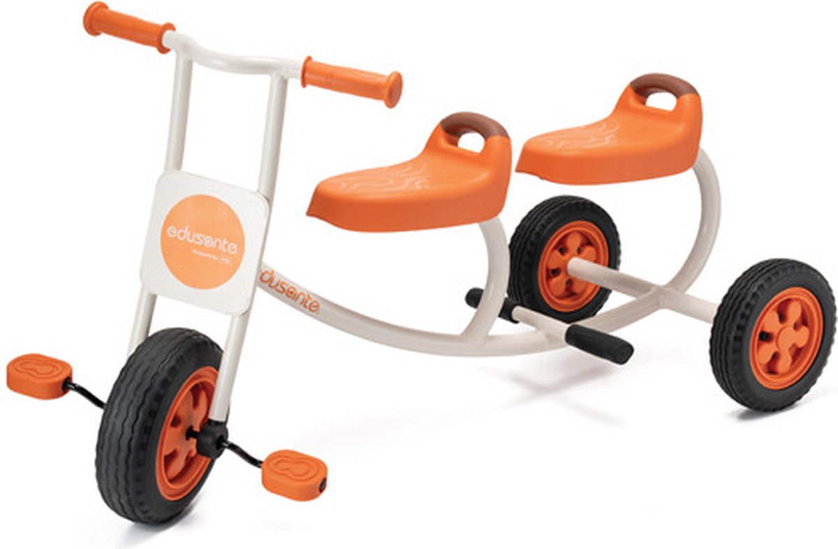 Eduplay taxi educatief voertuig voor kinderen - oranje wit.