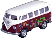 Metalen Volkswagen Klassieke Bus (1962): Bruin