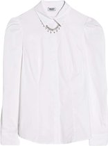Liu Jo Blouse met Ketting Wit  Dames maat 36