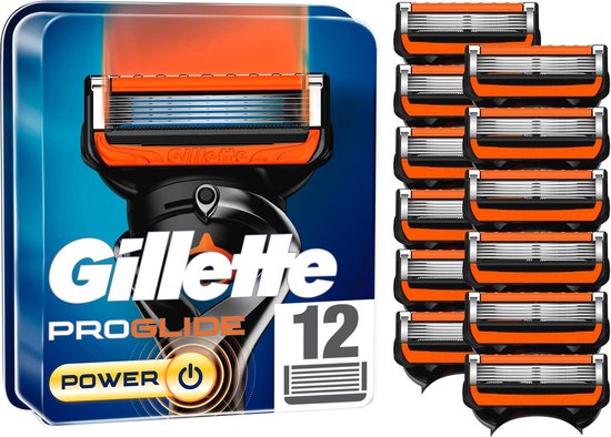 Gillette ProGlide Power scheermesje 12 stuk(s) Mannen