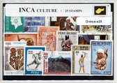 Inca's – Luxe postzegel pakket (A6 formaat) : collectie van 25 verschillende postzegels van Inca's – kan als ansichtkaart in een A6 envelop - authentiek cadeau - kado - geschenk -