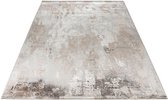 Luxe bamboezijde vloerkleed Jewel - Taupe 951 - 160x230 cm