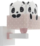 Dalber panda - Kinder wandlampen - Roze
