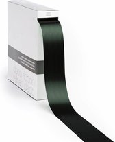 Lint satijn Donker Groen XL (40mm x100m)