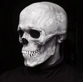 bewegende kaak halloween masker |skelet masker |Full Head Skull Mask with Moving | halloween mask | Jaw Skull Mask  | Kaak schedel masker | Full Face Halloween Masks |Halloween-maskers voor h