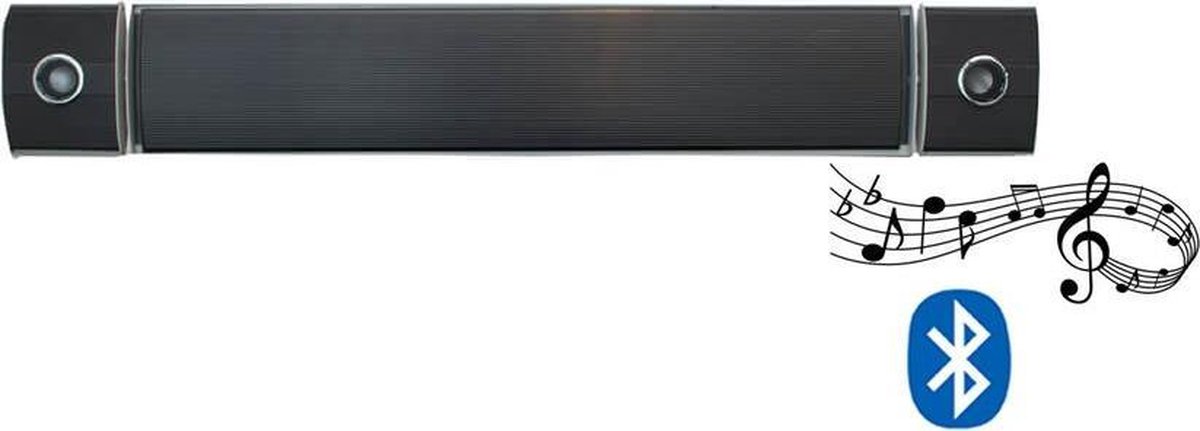 Fonteyn | Infrarood Heatpanel 2400 | Met Muziek