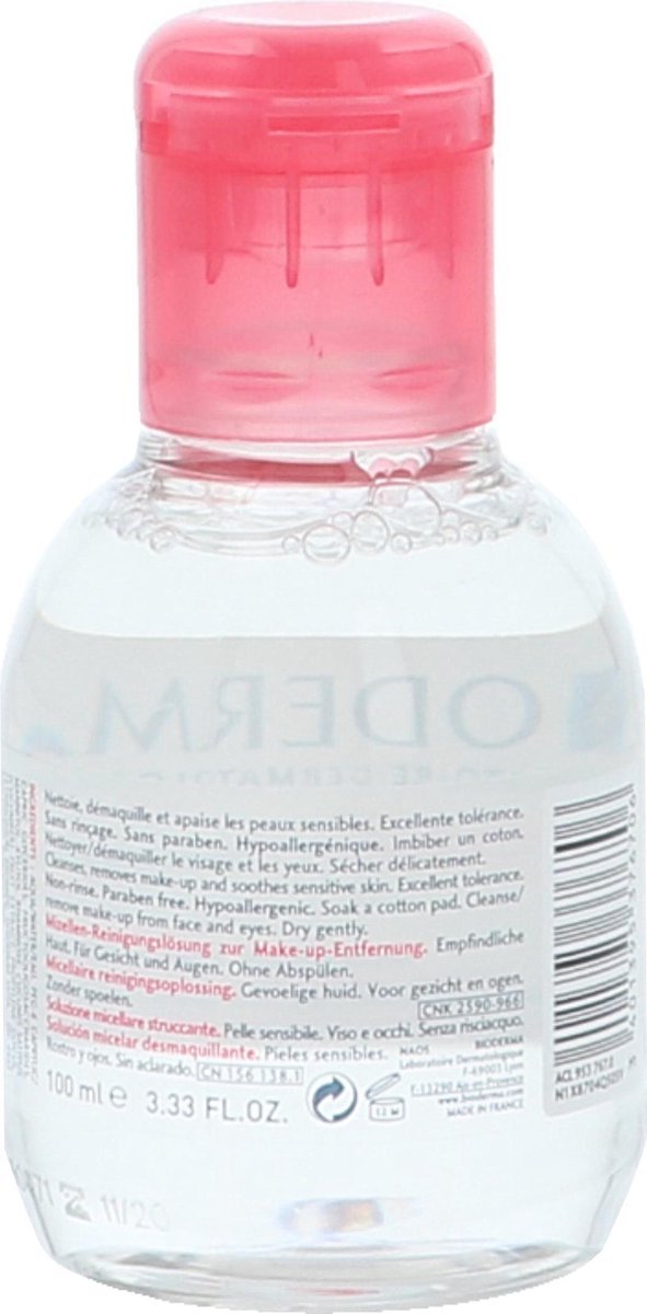Bioderma Sensibio H2O Micellair water - 100 ml | bol