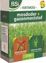 Fertimoss: Mosdoder+Gazonmeststof - Voor een homogeen en diepgroen gazon - 3,5 kg voor 45 m²