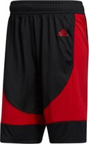 adidas N3XT Prime Game Short Heren - Sportbroeken - zwart/rood - Mannen