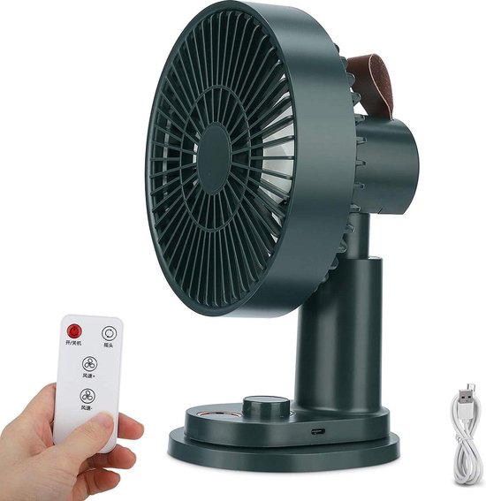 ventilator tafel -het tafelfan met clip 180 ° shake head mini usb-fan  met... | bol.com