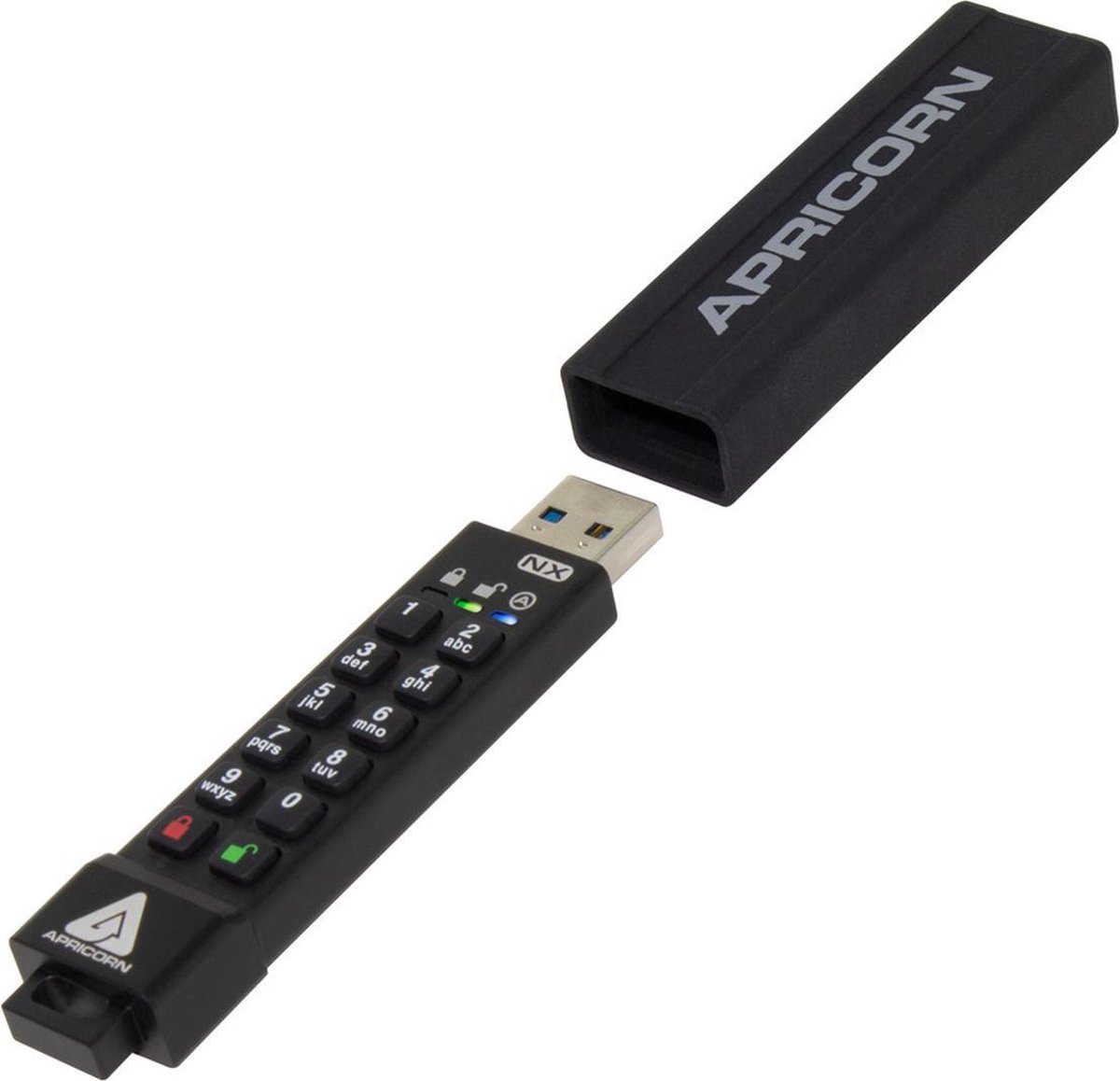 Apricorn ASK3-NX 16GB Robuuste beveiligde USB-stick met Pincode