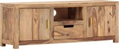 Medina Tv-meubel 118x29x42 cm massief sheeshamhout
