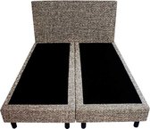 Bedworld Boxspring 180x200 - Tweedlook - Donker beige (M16)