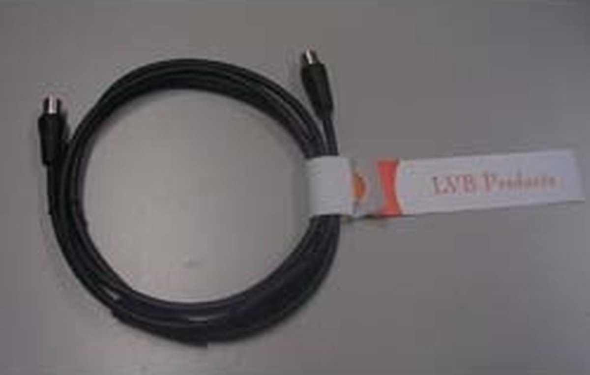 Valueline 100 Hz Antennekabel 5.00 M Zwart