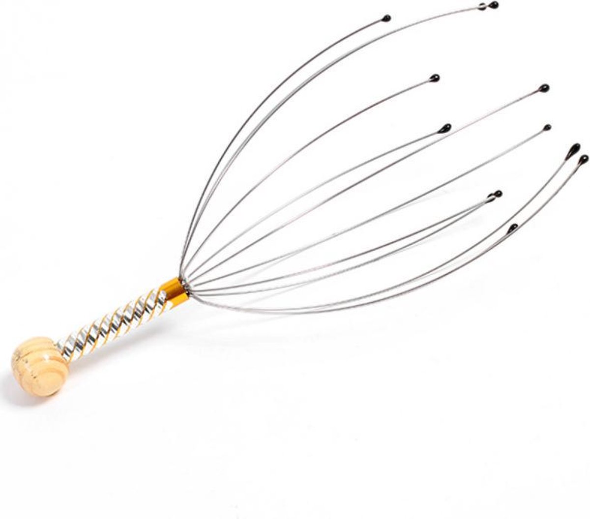 Goedkoopste hoofd massage Anti-Stress Tientallen Pijnbestrijding Octopus Head Hoofdhuid Hals Stress Release Relax Claw Tool