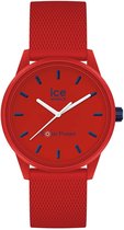 Ice Watch ICE solar power - Red navy 018742 Horloge - Siliconen - Rood - Ã˜ 36 mm