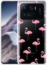 Xiaomi Mi 11 Ultra Hoesje Flamingo - Designed by Cazy