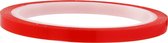Creotime Dubbelzijdig Klevend Power Tape 10 M X 7 Mm Rood