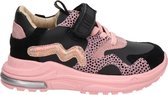 Sneakers | Meisjes | Pink Black Dots | Leer | Shoesme | Maat 31