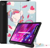 Lenovo Yoga Tab 11 (2021) Hoes - Tri-Fold Book Case - Eenhoorn