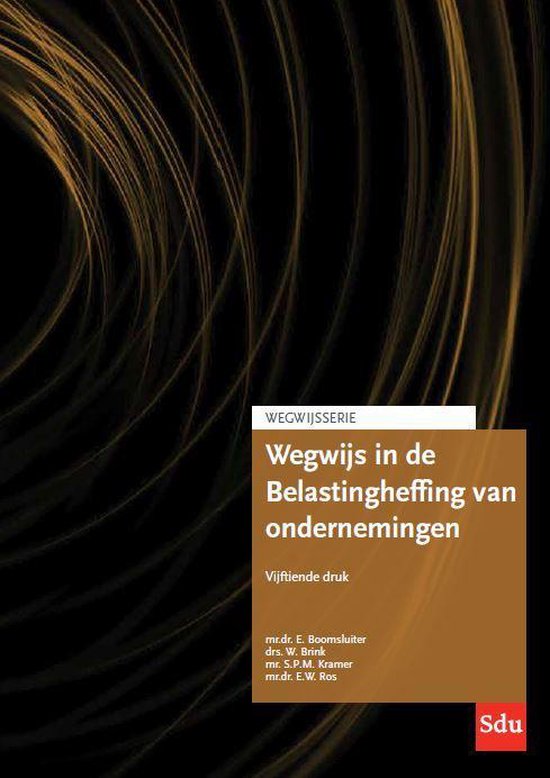 Wegwijsserie - Wegwijs in de Belastingheffing van Ondernemin ... - cover