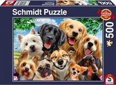 legpuzzel Honden Selfie 33,7 x 23,2 cm 500 stukjes