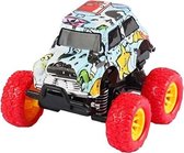 monstertruck jongens 9 cm staal rood