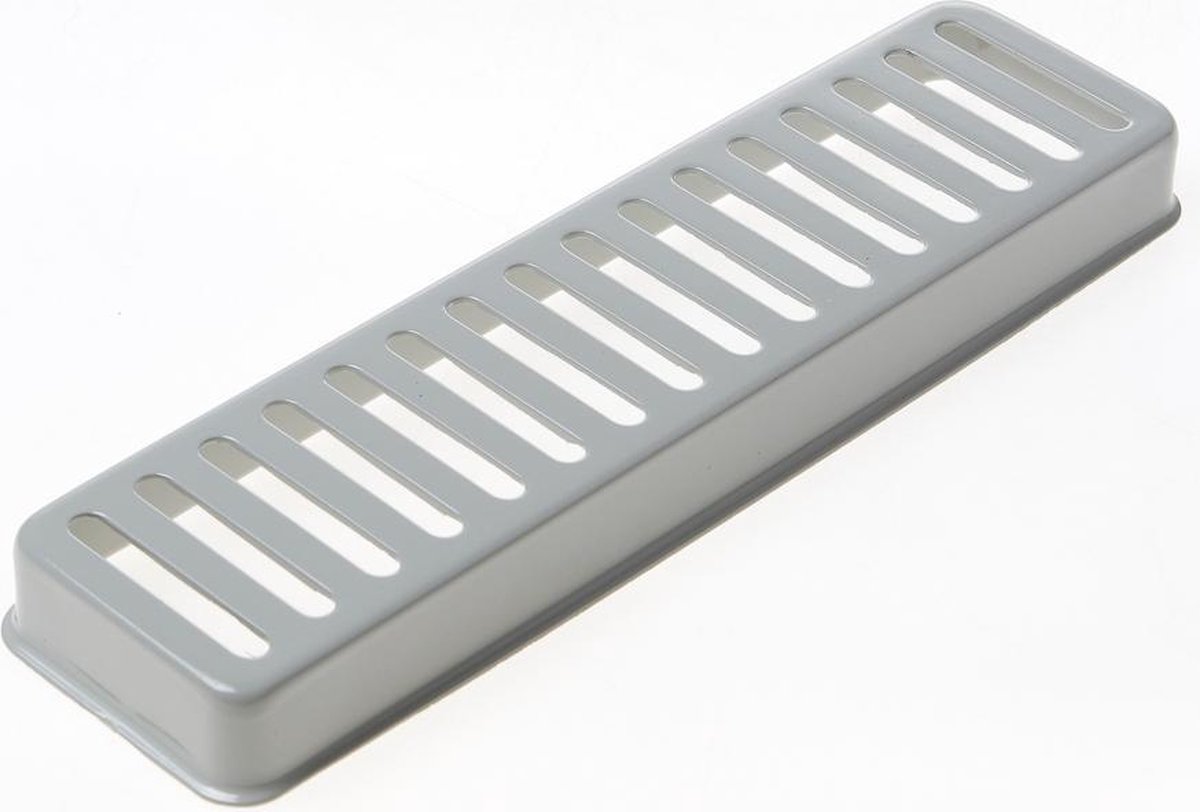 Luchtrooster mop RVS 218 x 55mm