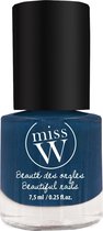 Miss W Pro Nagellak Dames 7,5 Ml Veganistisch Blue Jeans 27