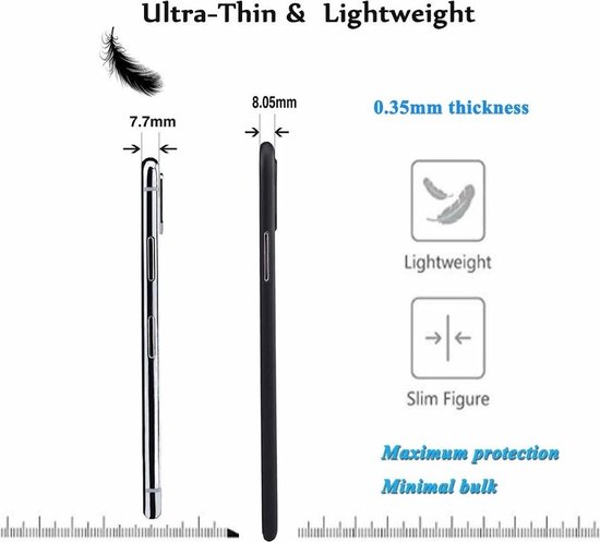 Coque ShieldCase Extrêmement Fine pour iPhone 11 Pro - Noire avec Verre Privacy