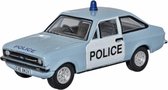 OXFORD Ford ESCORT MK2 POLICE schaalmodel 1:76